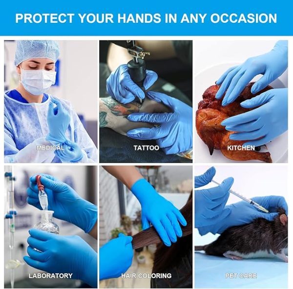 Disposable Nitrile Exam Gloves - Image 5