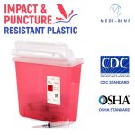 5 Qt Sharps Disposal Containers - Image 3