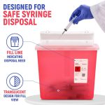5 Qt Sharps Disposal Containers - Image 4