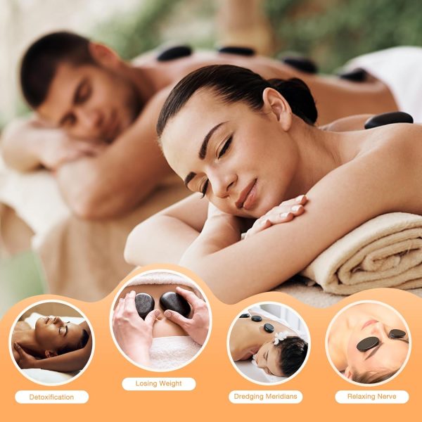 13D 5 Hot Stones Massage Set