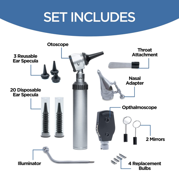Otoscope Oph Diagnostic Set - Image 3