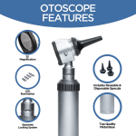Otoscope Oph Diagnostic Set - Image 7
