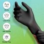 Medical Exam Black Nitrile Gloves