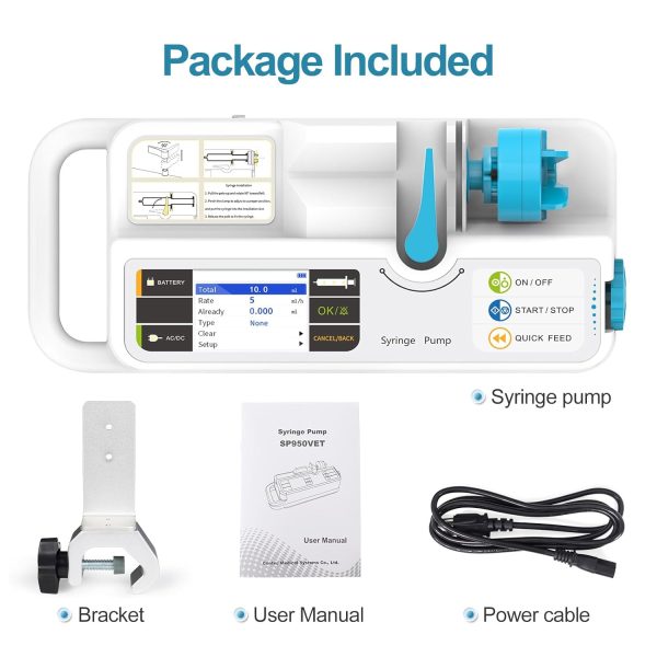 7D 10 Contec Veterinary Syringe Pump