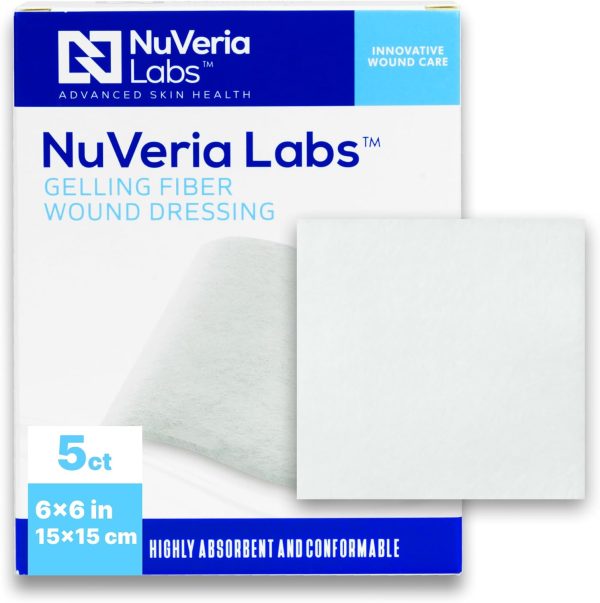 Hospital Grade Gelling Fiber Wound Dressing 