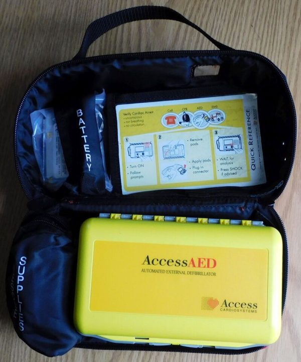 Cardiosystems Aed Defibrillator With Case