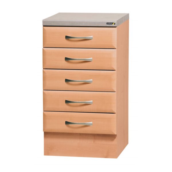 50Cm 5 Drawer Pack Cabinet