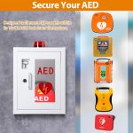 AED Defibrillator Wall Mounted Cabinet - Image 3