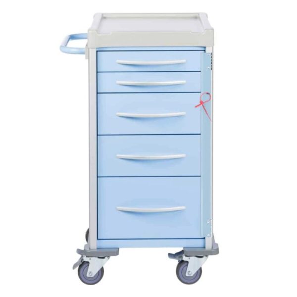 Narrow Resuscitation Trolley