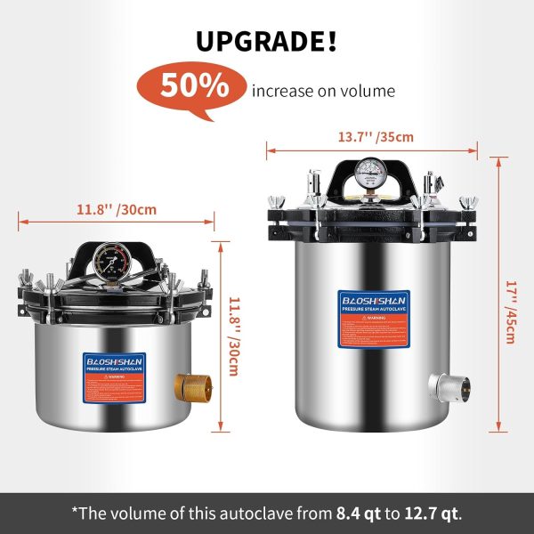 2A 24 12L Steam Autoclave