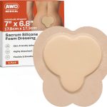 Bordered Sacrum Silicone Foam Dressing