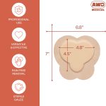 Bordered Sacrum Silicone Foam Dressing - Image 3