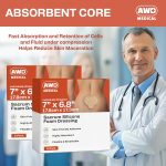 Bordered Sacrum Silicone Foam Dressing - Image 5