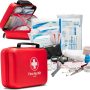First Aid Kit 230 Piece, Waterproof, All Purpose Use Outdoor, Indoor, Car, Hiking, Office, Kitchen.