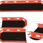 GERRIT Rescue Basket Stretcher, Detachable Fire Rescue Stretcher with Lifting Bridle, Rescue Boat Stretcher, Weight Capacity 350 lbs, for Emergency, Medical Emergency Patient Transport