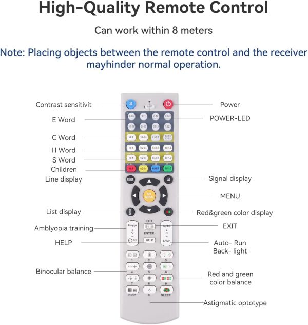 4B 3 Lcd Electronic Optical Vision Meter