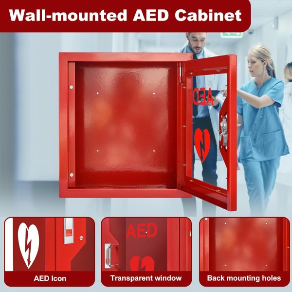 4C 16 Defibrillator Wall Mount Cabinet