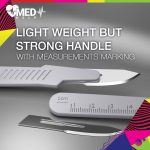 MedHelp 10 PCS Disposable Scalpels