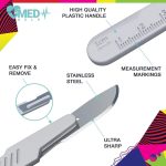 MedHelp 10 PCS Disposable Scalpels