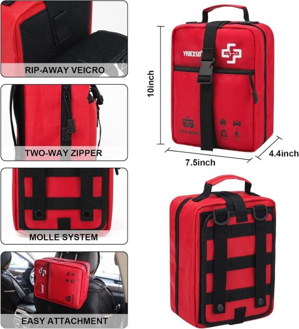 First Aid Kit, Emergency Kit, Home Safety, Office Safety, Large First Aid Kit, Premium First Aid Kit, Medical Supplies, Emergency Preparedness, First Aid Supplies, Disaster Preparedness, Workplace Safety, Survival Kit, Family First Aid Kit, First Aid Essentials, Health And Safety.