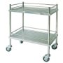 First Aid Dressing Trolley Stainless Steel