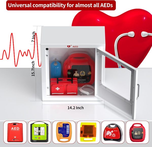 8A 13 Aed Cabinet With Industial-Grade Steel