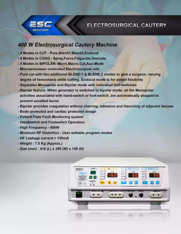 Bipolar Cautery Machine And Electrosurgical Generator Unit!