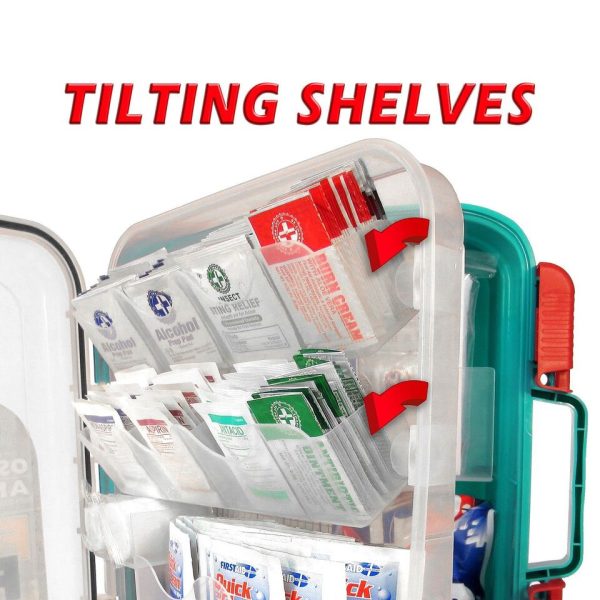 351 Pc Emergency First Aid Kit, Workplace First Aid Kit, Osha Compliant First Aid, Ansi Approved First Aid Kit, Emergency Kit, Workplace Safety, Industrial First Aid Kit, Comprehensive First Aid Kit, First Aid Supplies, Workplace Health And Safety, Osha Safety Kit, Emergency Response Kit, First Aid Essentials