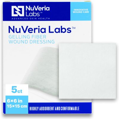 Hospital Grade Gelling Fiber Wound Dressing 