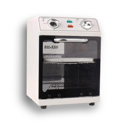 High Temperature Sterilizer, 8L Large Capacity Dry Heat Sterilizer, Max. Temperature 220℃, With Temperature Control & Timer, For Hair Salon Spa Nail Salon, Tool Sterilizer