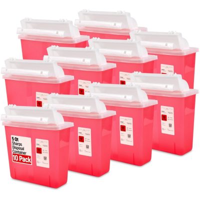 5 Qt Sharps Disposal Containers