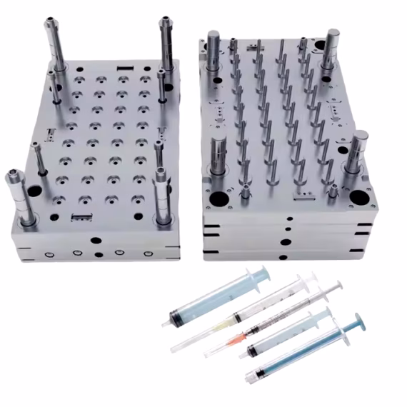 Plastic Injection Mold Syringe