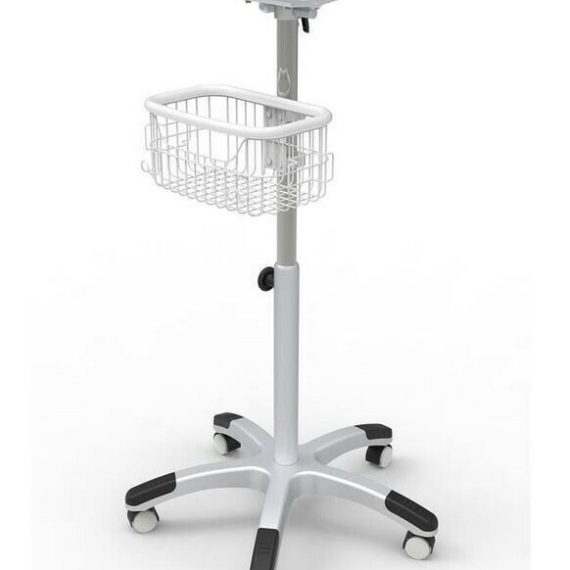 Rolling Stand for Patient Monitor Trolley Cart