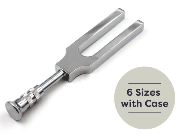 Tuning Forks Set of 6 with Case