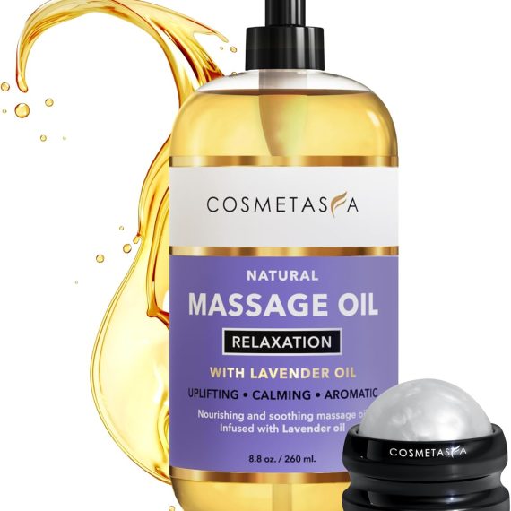 Massage Oil with Massage Roller Ball