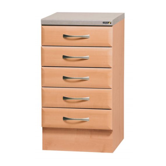 50cm 5 Drawer Pack Cabinet