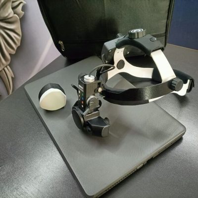 Top binocular indirect ophthalmoscope