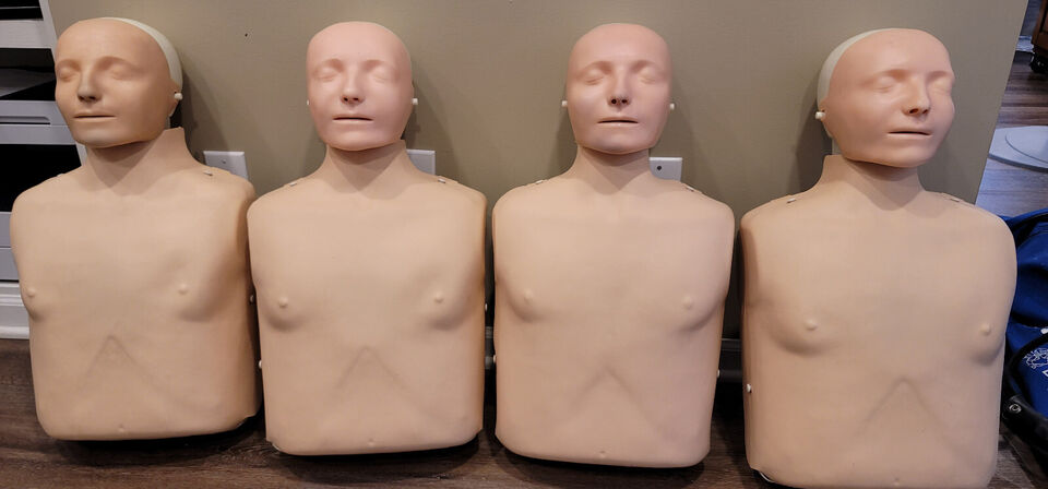 4 QCPR Laerdal Upgraded Little Anne Manikins