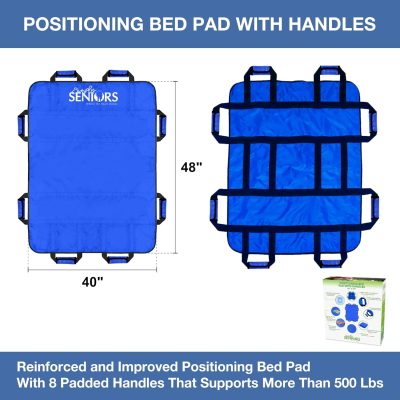 Positioning Bed Pad with Handles