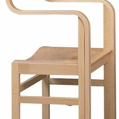 Wooden Chair for Shortwave Therapy Treatment