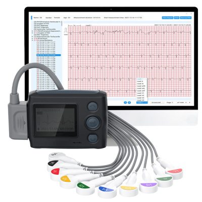Monitor 24 hrs Recording ECG Data AI