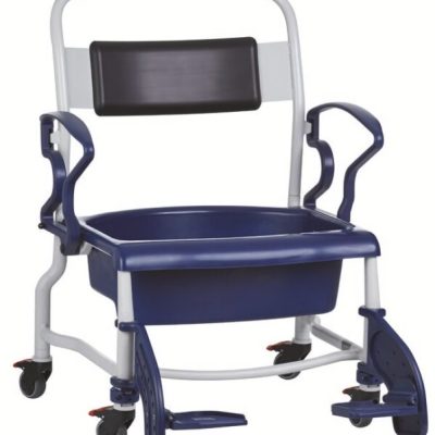 Shower with Tub-Seat Chair