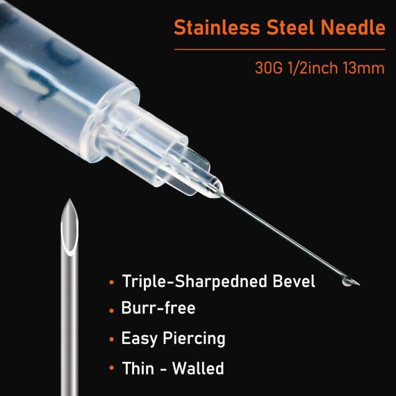 syringe with needle