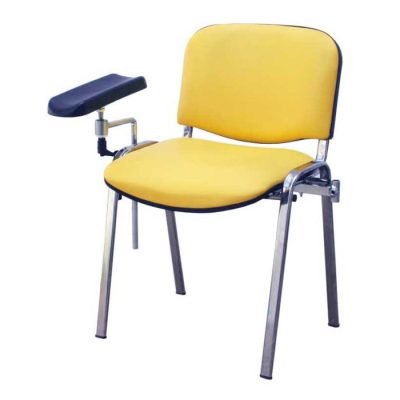Waiting Room Chair with Phlebotomy Arm