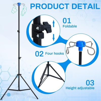 Collapsible IV Pole