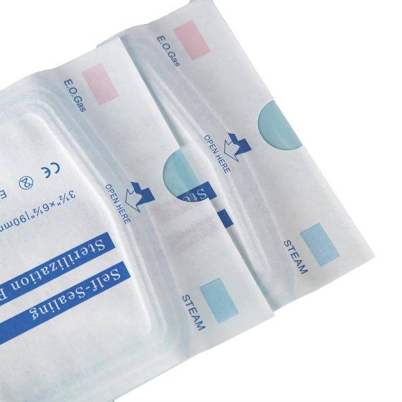 Disposable Self Seal Sterilization Pouch 5.25" x 11", 200 per Box, Disposable Medical Device Sterilization Pouch (5 1/4" x11", 200pcs)