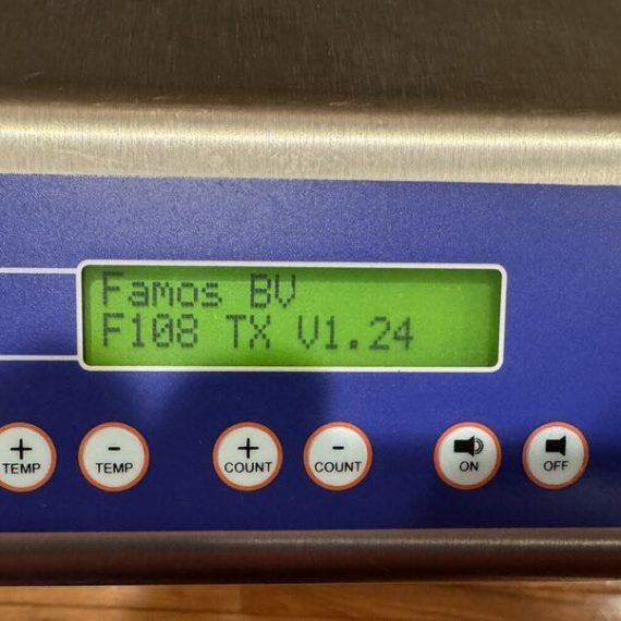 Streamline Your Sterile Packaging with the Famos F 108TX Rotary Heat Sealer