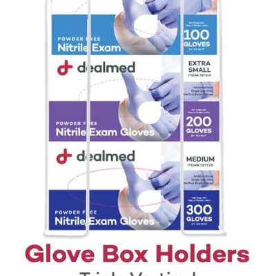 Coated Steel Glove Dispenser