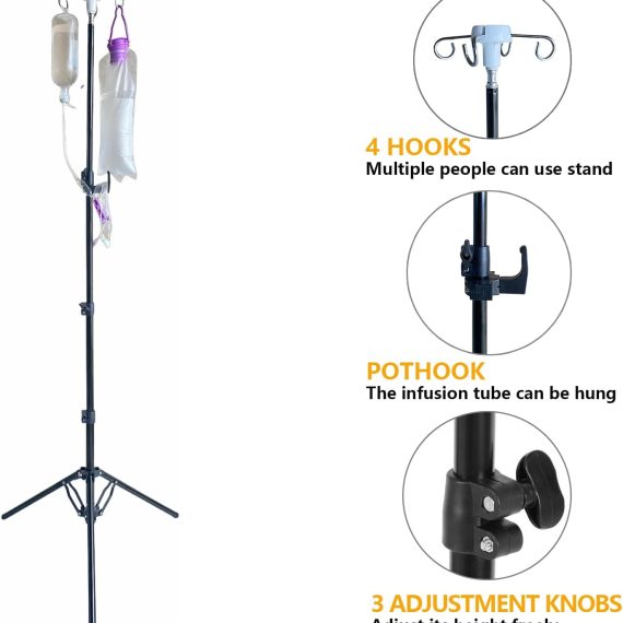 Portable IV Pole