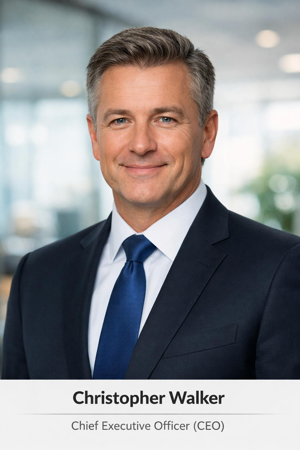 Professional portrait of Christopher Walker